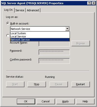 Figura 1.2 - Service Account